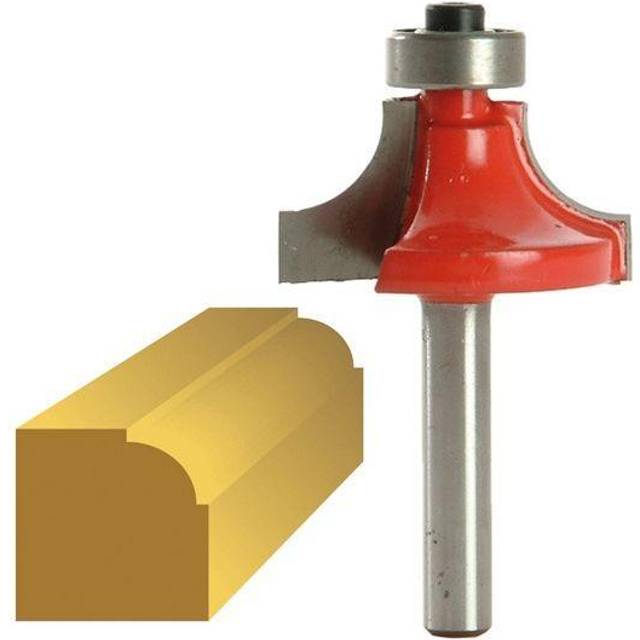 Faithfull Bearing Guided Rounding Over Ovolo Router Cutter 32mm 16mm 1/4"