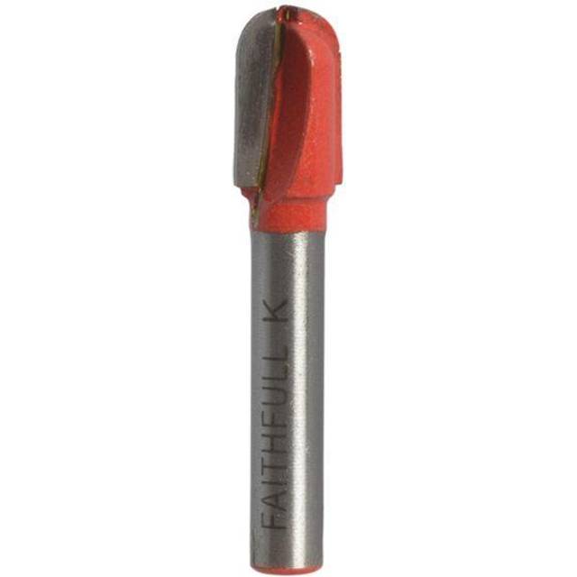 Faithfull Radius Router Cutter 10mm 18mm 1/4"