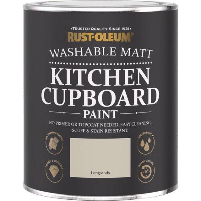 Chalky Kitchen Cupboard Paint - Longsands - Longsands - Neutral