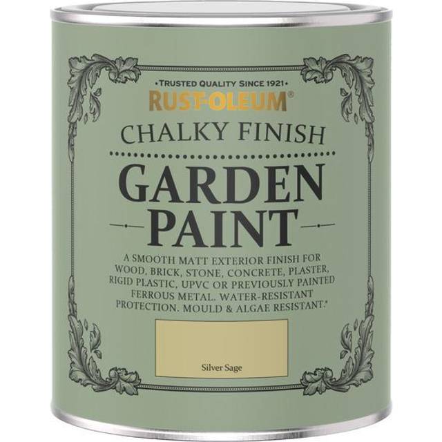Rust-Oleum Garden Paint in Matt Finish - SILVER SAGE 750ml - Grey