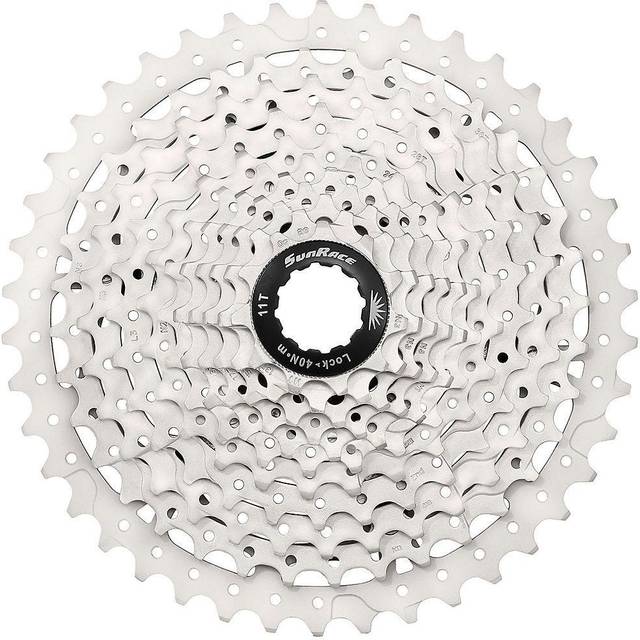SunRace Cassette - MS3 10spd Index - Champagne - 10spd Size: 10spd, Co