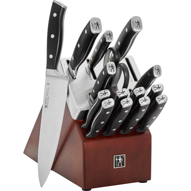 Henckels Forged Accent 16Pc Self-Sharpening Knife Block Set