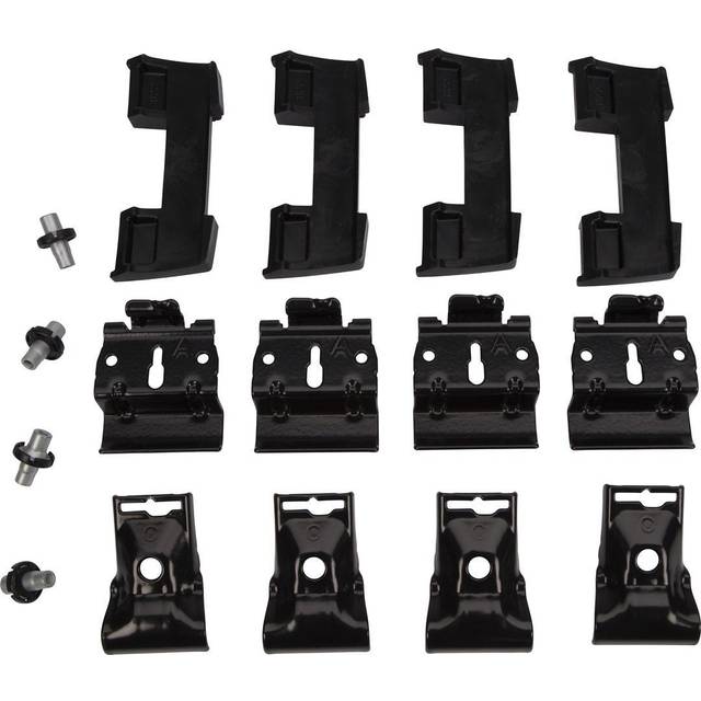 Thule Closed/Flush Rail Evo Clamp Fitting Kit 6001-6100 186094 (Pack of 4)