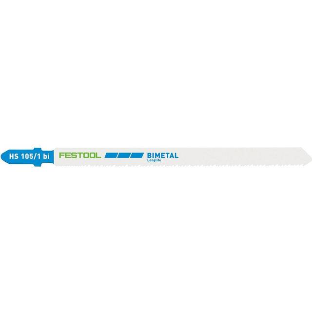 204272 Jigsaw Blades - Pack of 5 - Metal Steel / Stainless Steel hs 105/1 BI/5 - Festool