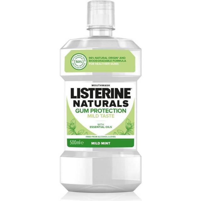 Listerine Naturals Gum Protection Munvatten Mild Mint 500 ml
