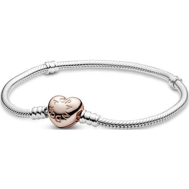 Pandora Armband Moments 580719-19 - bicolor