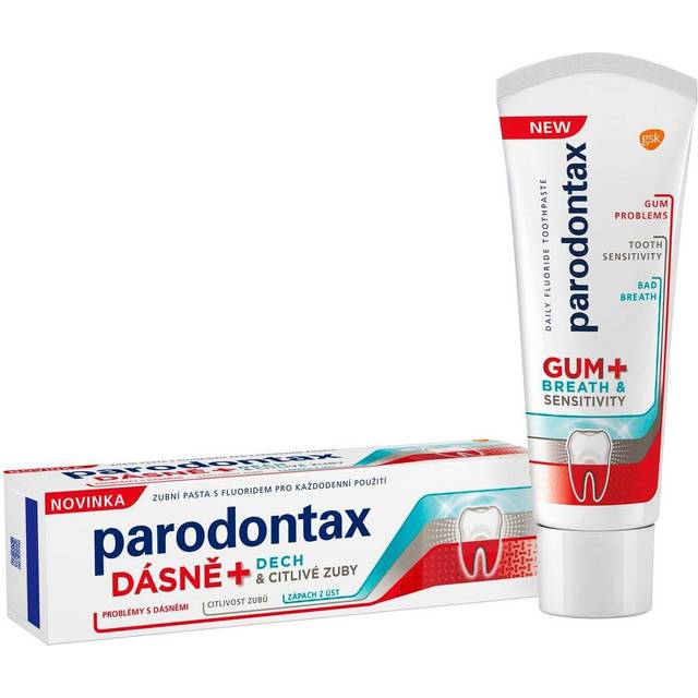 Parodontax Tandkräm Gum och Sensitive Original