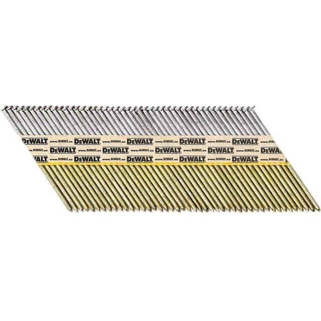 DeWalt First Fix Framing Ring Shank HotDip Galvanised Nails 90mm Pack of 1200