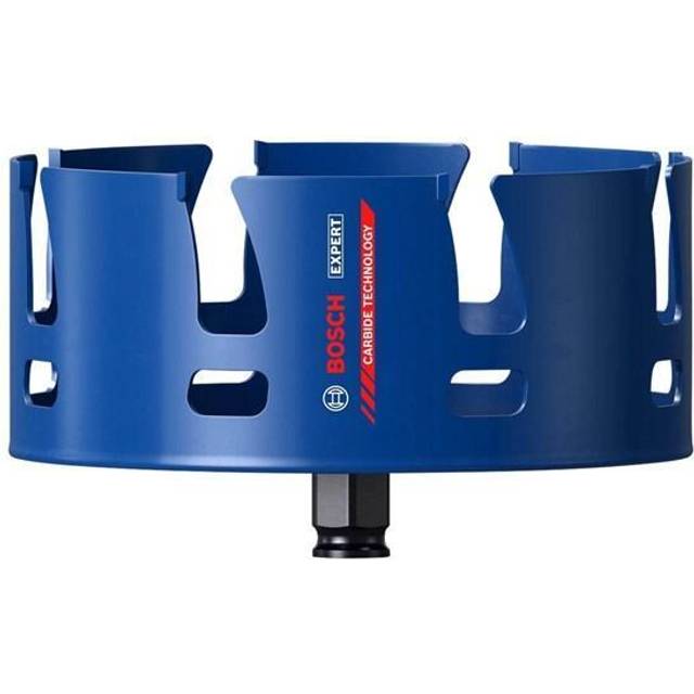 Bosch 1x EXPERT Construction Material hålsågar (för Mjukt trä, Spånskiva, Ø 140 mm, Professional Tillbehör Borr/skruvdragare)
