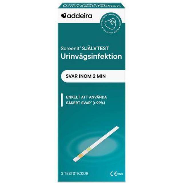 Addeira Screenit Självtest Urinvägsinfektion 3 st