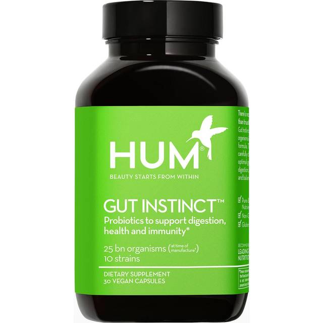 HUM Nutrition  Gut Instinct  30 Vegan Capsules