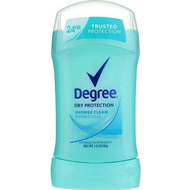 Degree Shower clean Dry Protection Antiperspirant Deodorant Stick  16 oz   blue