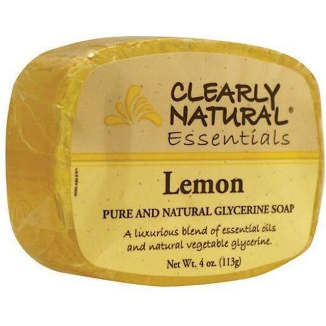 Clearly Natural Essentials Glycerin Bar Soap Lemon 4 oz