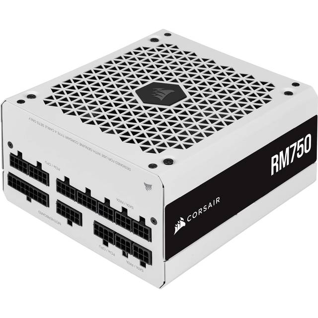 CORSAIR RM-serien (2021), RM750, 750 watt, 80 plus guldcertifierad, helt modulär strömförsörjning
