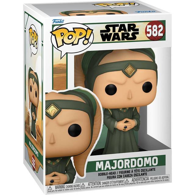 Funko POP! Star Wars: The Book of Boba - Majordomo - Black&#47;Green (One-Size)