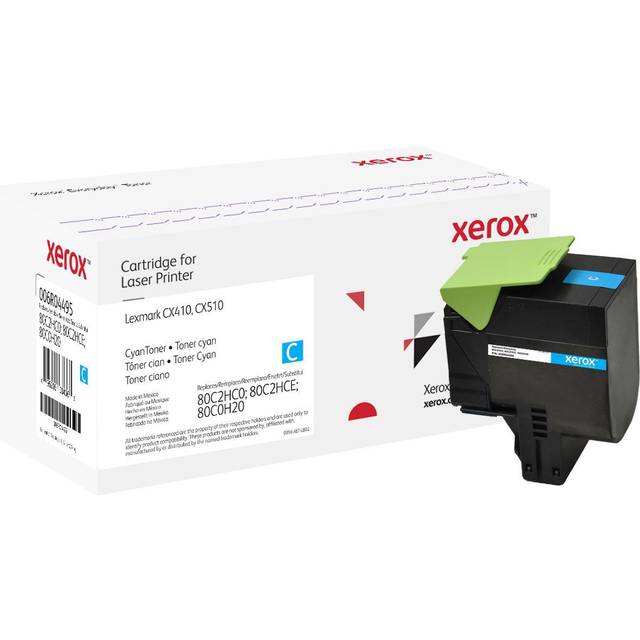 Original xerox everyday 006r04495 cyan toner cartridge replacement for lexmark 8