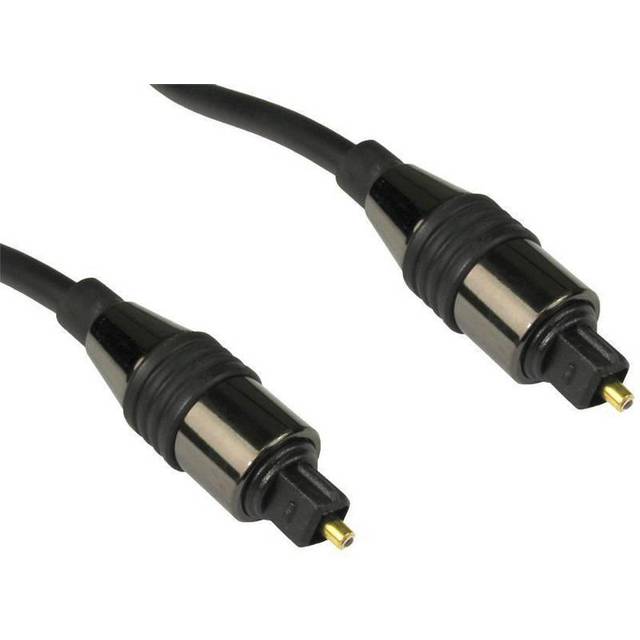 OcUK Professional TOSLINK Cable (Metal) - 1.5 Meter