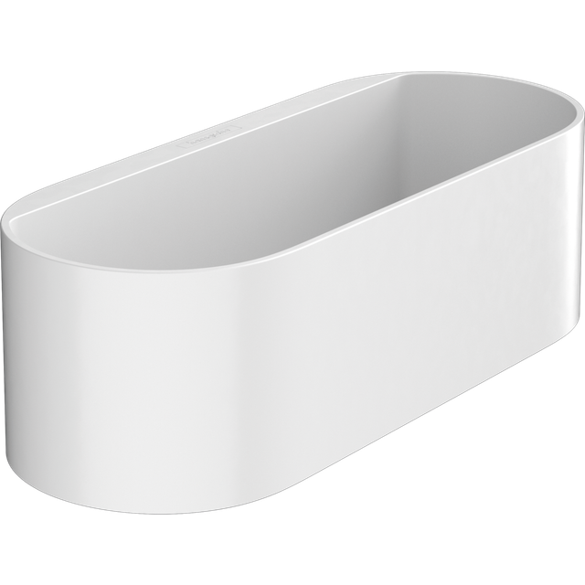 Hansgrohe WallStoris 250 x 71 Matt White Storage Basket