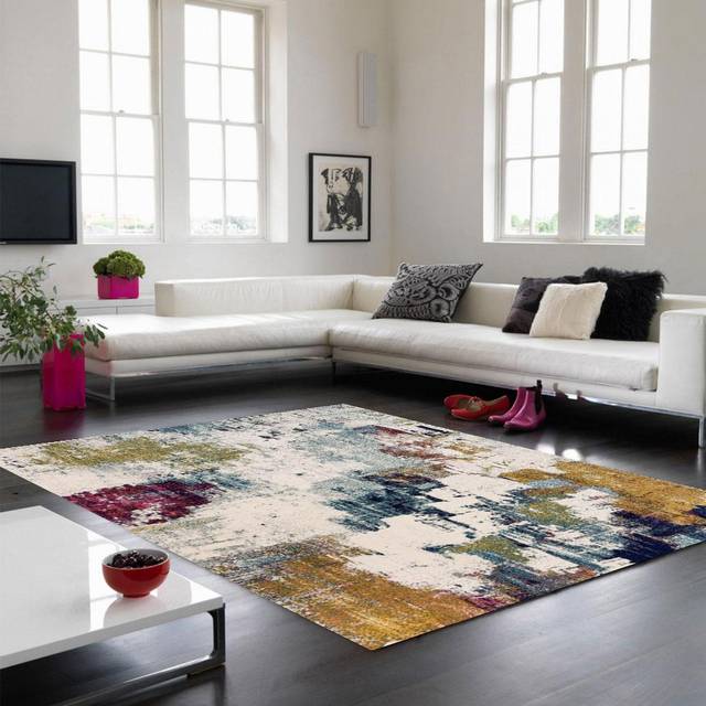 Asiatic Nova Abstract Rug - Multi - Print - 120x170cm