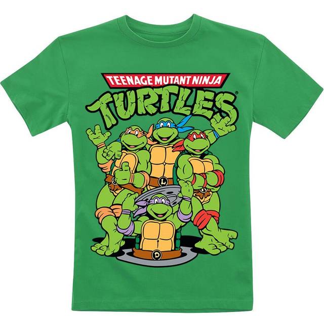 Ninja Turtles T-Shirt Grön 12 år