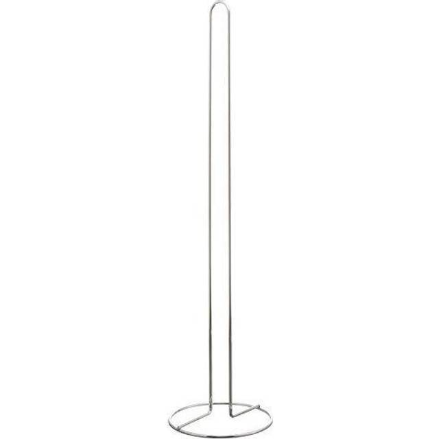 Wenko Exclusive Spare Toilet roll Holder, Steel, Silver Shiny, 1456 x 14 x 56 cm