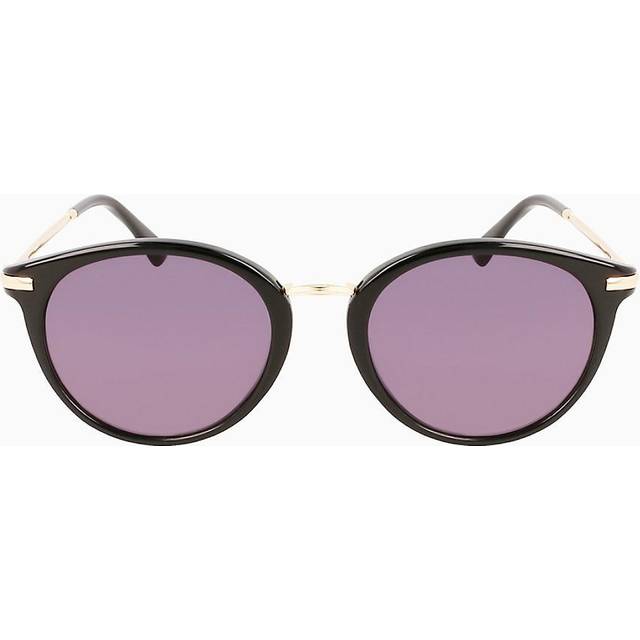 Calvin Klein Womens Acetate sunglasses with circular shape CK22513S women - Black - One Size