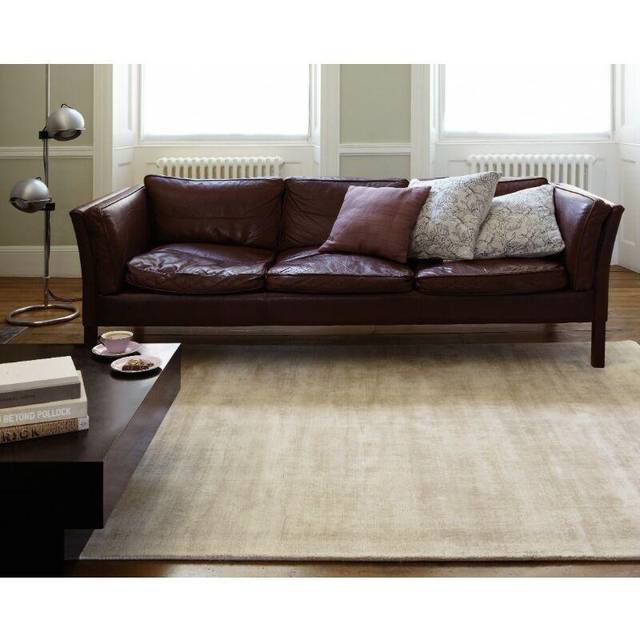 Large Beige Rug - 340 x 240 cm - Blade