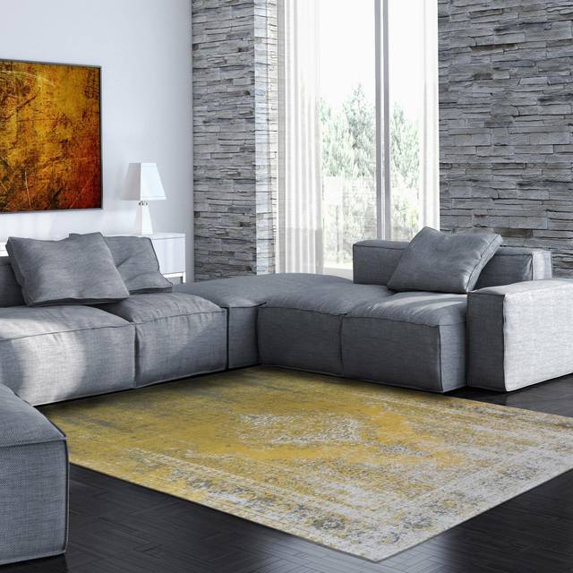 Fading World 100% Cotton Orange Area Rug (Rectangle 140 x 200cm)