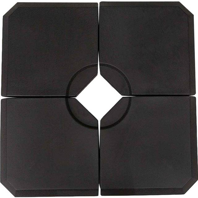 Outsunny Set of 4 Parasol Base Stand Weights for Cantilever Umbrella Up to 120kg | TJ Hughes
