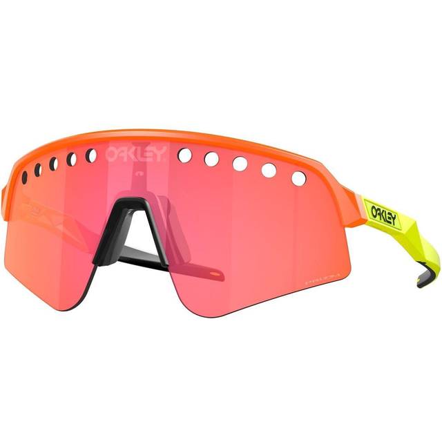 Oakley Sutro Lite Sweep Vented Orange Glasses Prizm Trail Torch Lenses