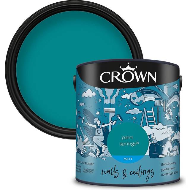Crown Matt Emulsion Paint - Palm Springs - 2.5L