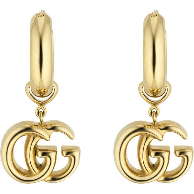 Gucci GG Running 18ct Yellow Gold Dropper Earrings YBD58201700100U