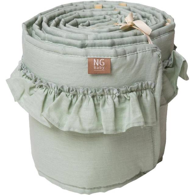 NG Baby spjälskydd vagga, MOOD volang sage green
