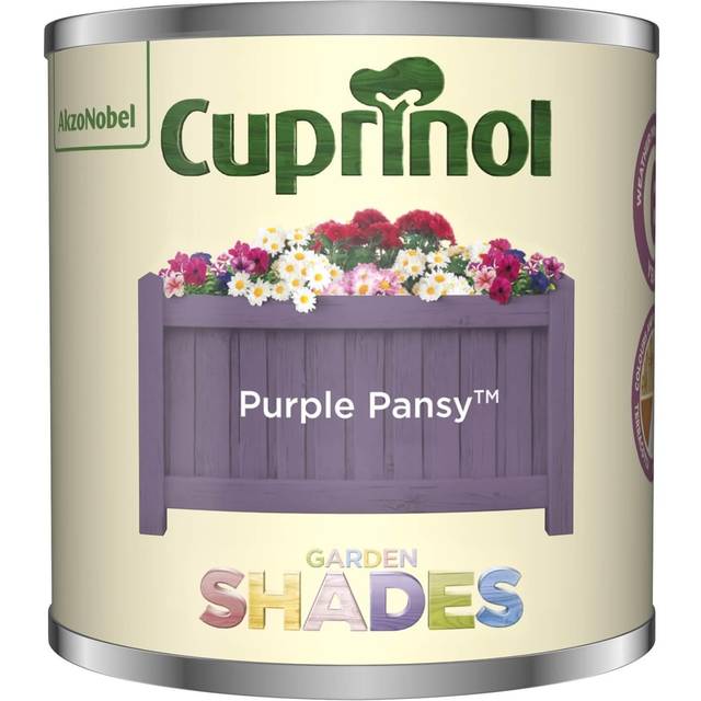 Cuprinol Garden Shades Matt Wood Treatment - Purple Pansy - 125ml