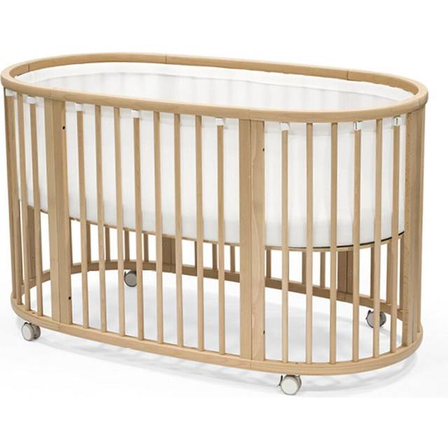Stokke Sleepi Mini spjälskydd mesh V3, vitt