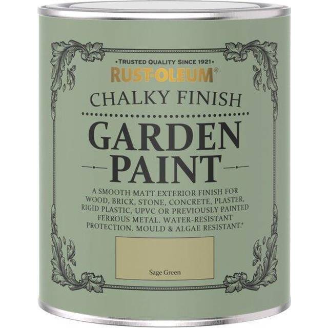 Rust-Oleum Garden Paint in Matt Finish - SAGE GREEN 750ml - Green