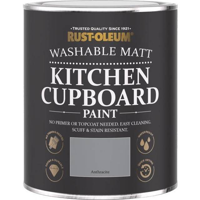Rust-Oleum Kitchen Cupboard Paint - Anthracite