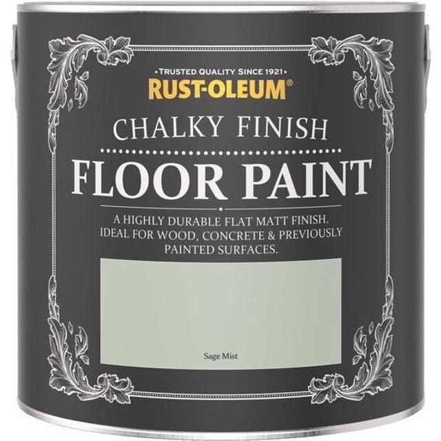 Chalky Floor Paint Sage Mist - Green