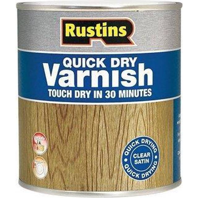 Rustins AVSC2500 Quick Dry Varnish Satin Clear 2.5 Litre