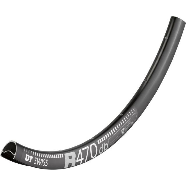 DT Swiss R 470 DB Presta-drilled Disc Brake Black - 700 C - 24 hole