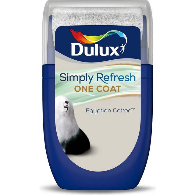 Dulux Simply Refresh One Coat Matt Tester Pot - 30ml - Egyptian Cotton