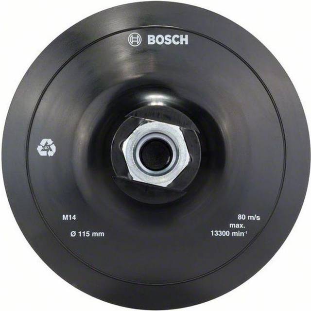 Bosch Hook and Loop Angle Grinder Backing Pad 115mm