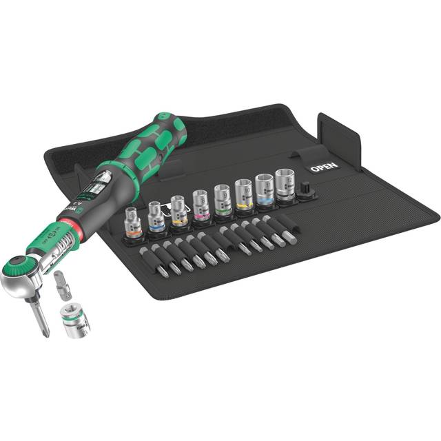 Wera 05075832001 Safe-Torque A 2 Set 1, 1/4" Hexagonal, 2-12 Nm, 23 pc