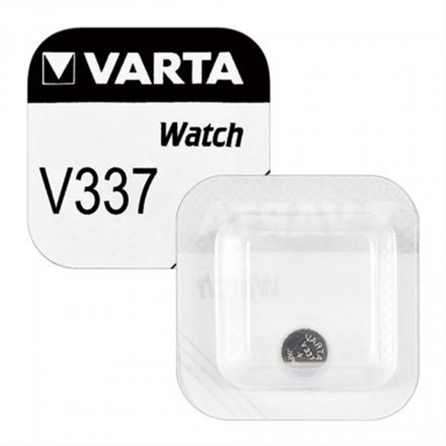 Varta V337 (SR416SW) Silveroxid knappcellsbatteri