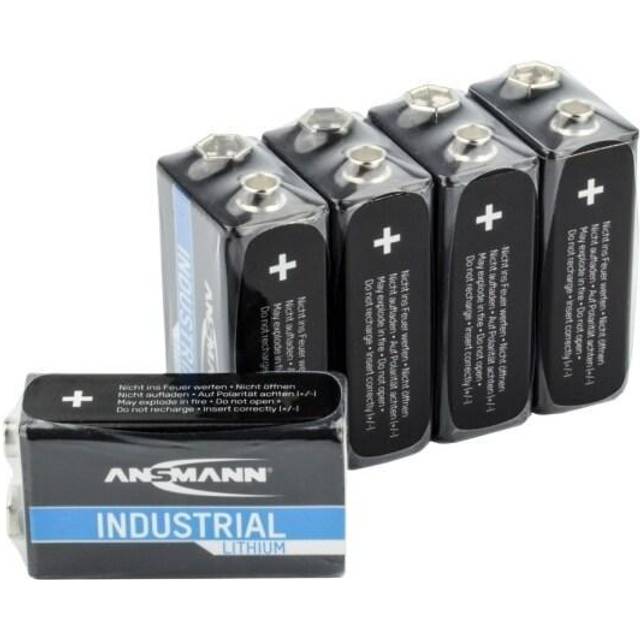 Ansmann 1505-0002 9V Industrial Lithium (Box 5)
