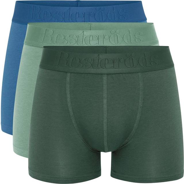 Tights "gunnar" 3-pak | Bambusviskose | Blå