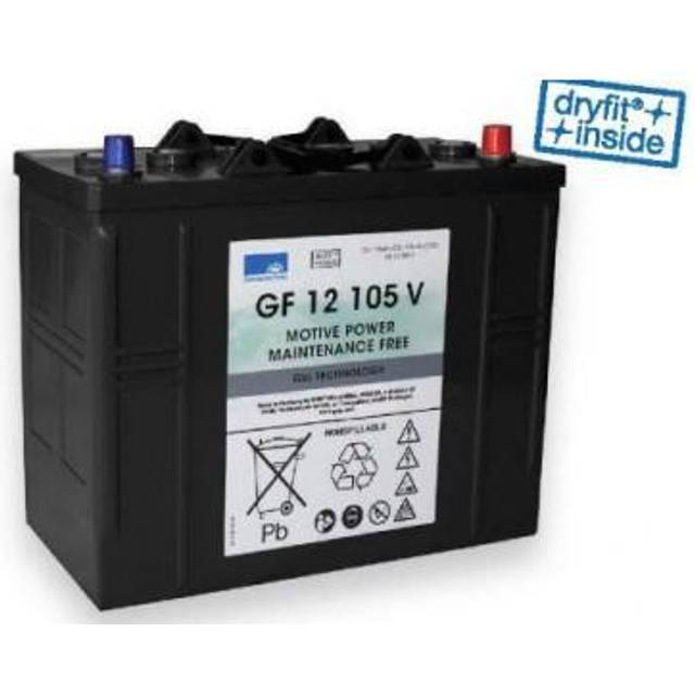 Nilfisk Batteri 12V 76AH GEL • Hitta bästa priserna