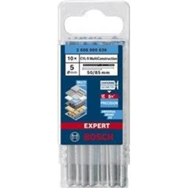 Bosch Expert CYL-9 Multi Construction Drill Bit 5mm 85mm Pack of 10