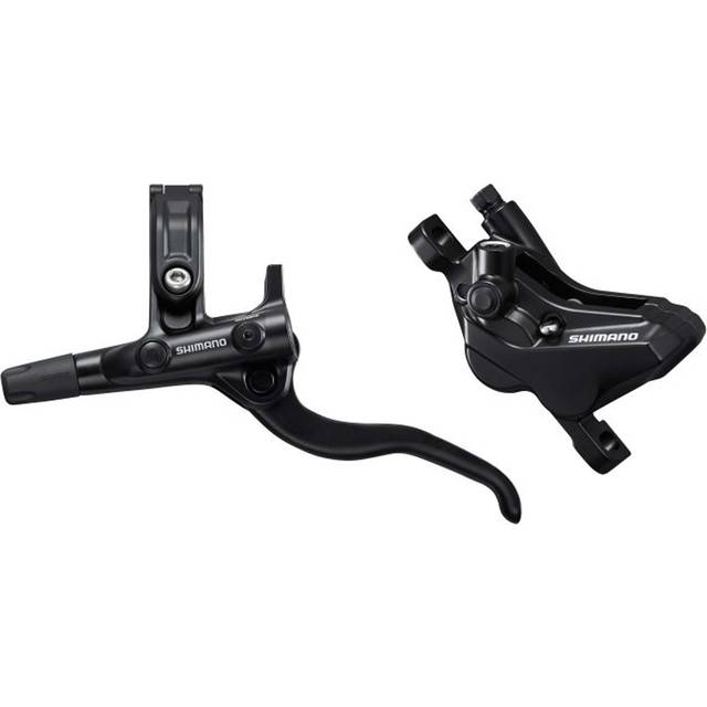 Shimano Deore BL-M4100 + BR-MT420 4-kolv | Hydraulisk Skivbroms till cykel | Fram Vänster