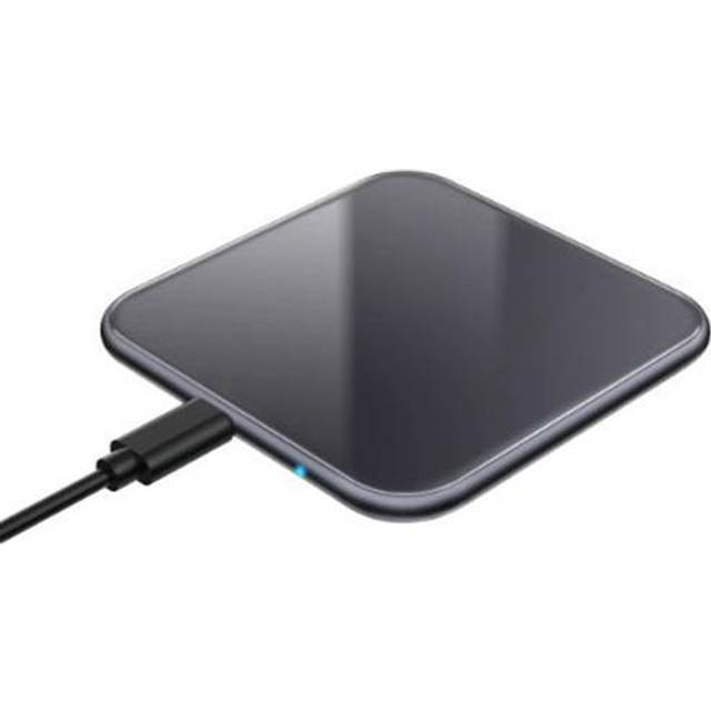 SiGN Trådlös Snabbladdare för iPhone & Android, 15W - Svart